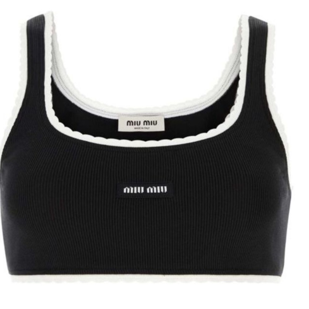 Miu miu logo lounge bra MIUMIUFW23